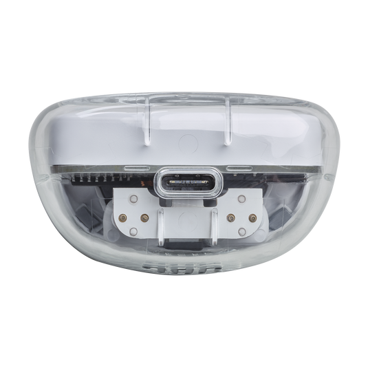 JBL Tune Flex Ghost Edition - White Ghost - True wireless Noise Cancelling earbuds - Bottom image number null